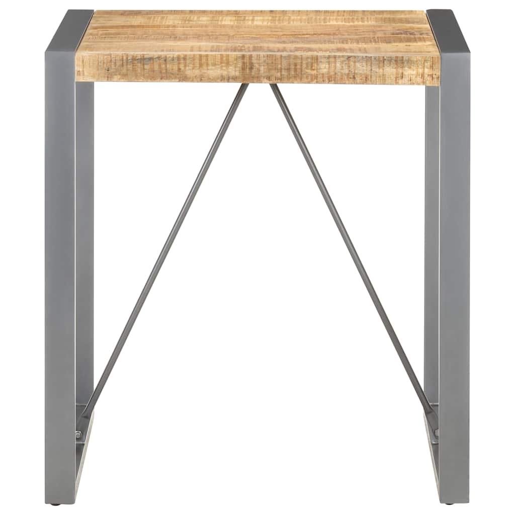 spisebord 70x70x75 cm massivt ru mangotræ