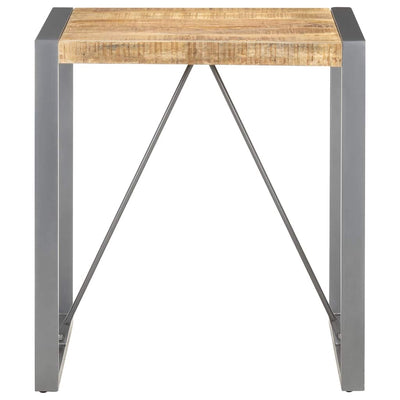 spisebord 70x70x75 cm massivt ru mangotræ