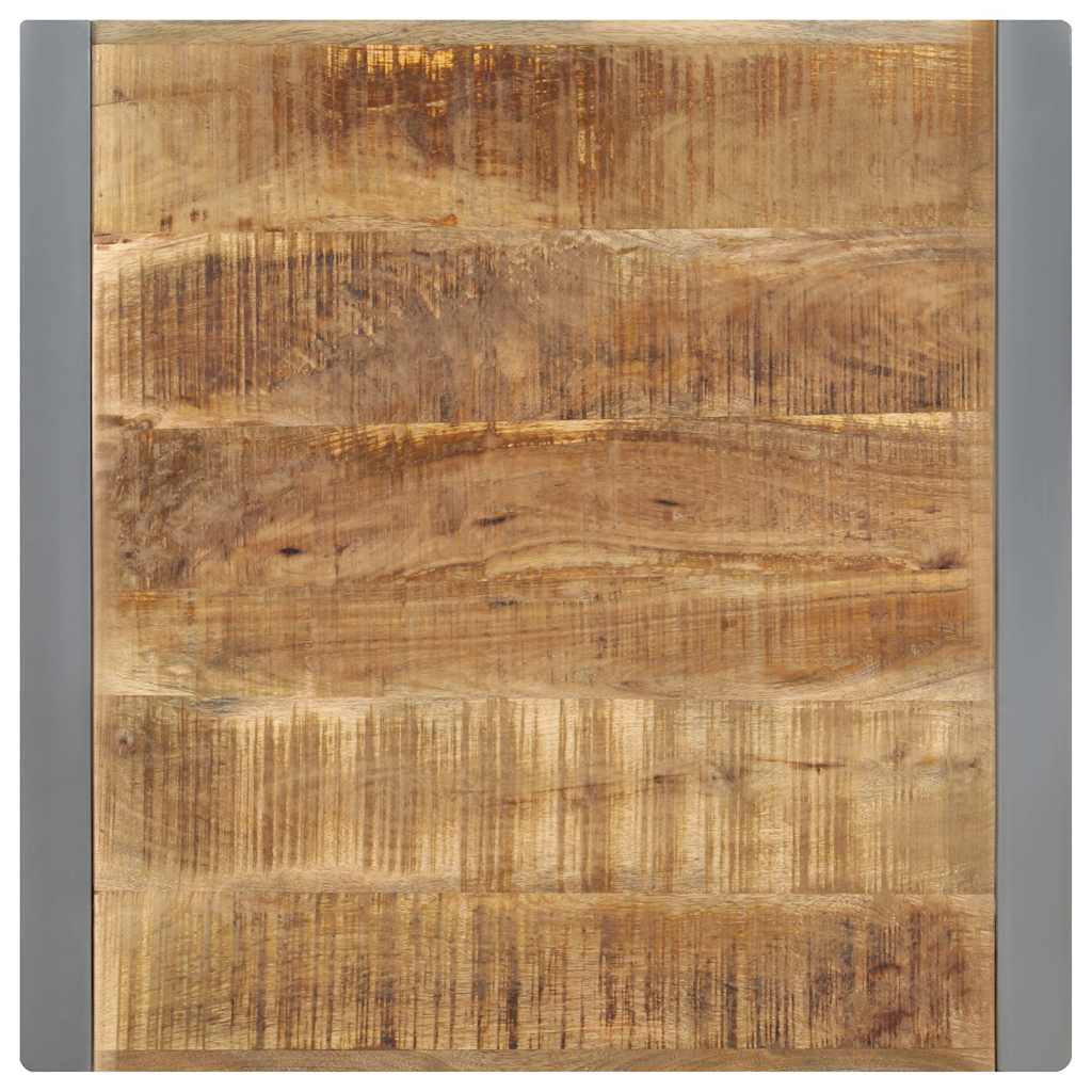 spisebord 70x70x75 cm massivt ru mangotræ