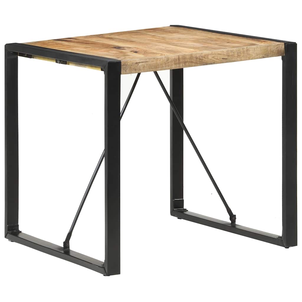 spisebord 80x80x75 cm ru mangotræ
