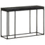 konsolbord 110x35x76 cm massivt akacietræ og mangotræ sort