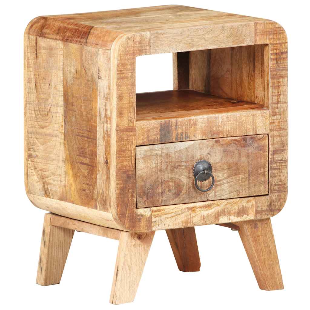 sengebord 40x30x50 cm massivt mangotræ