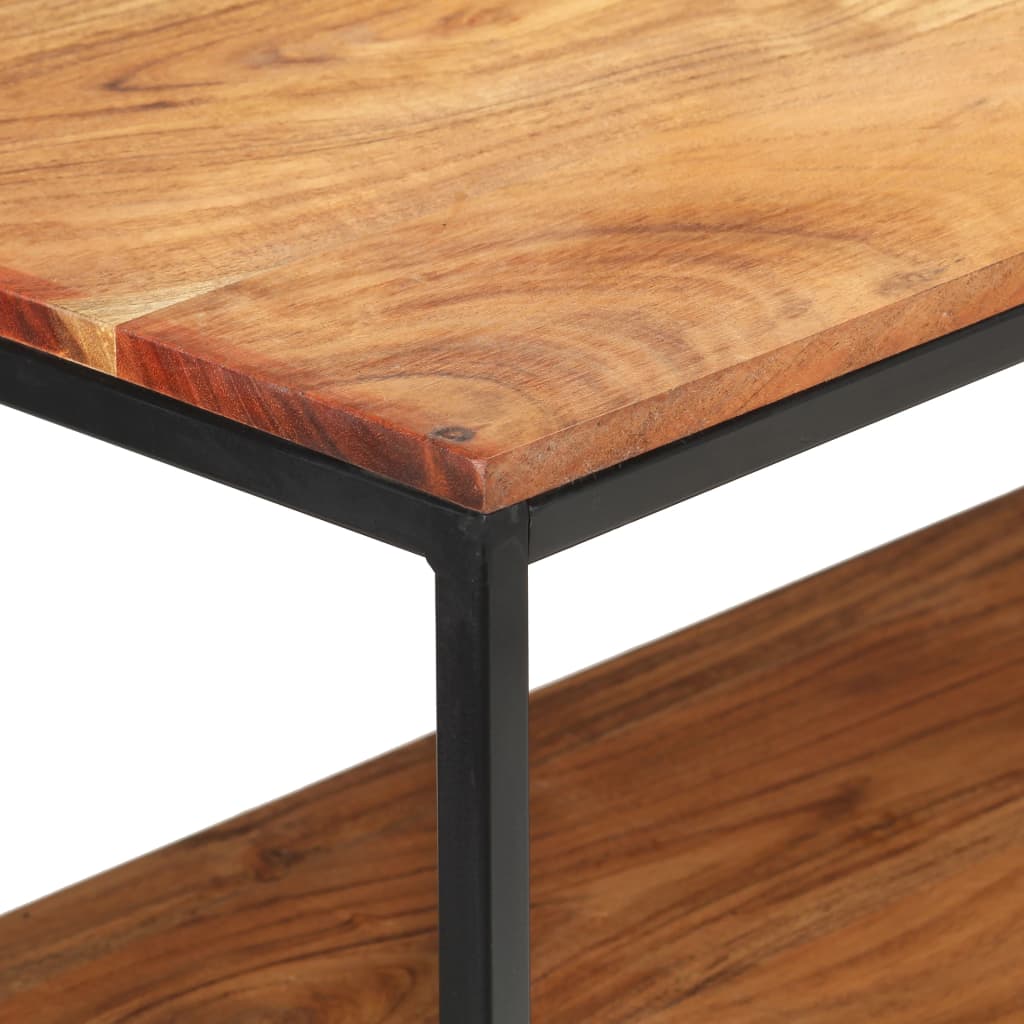 skænk 150x30x75 cm massivt akacietræ