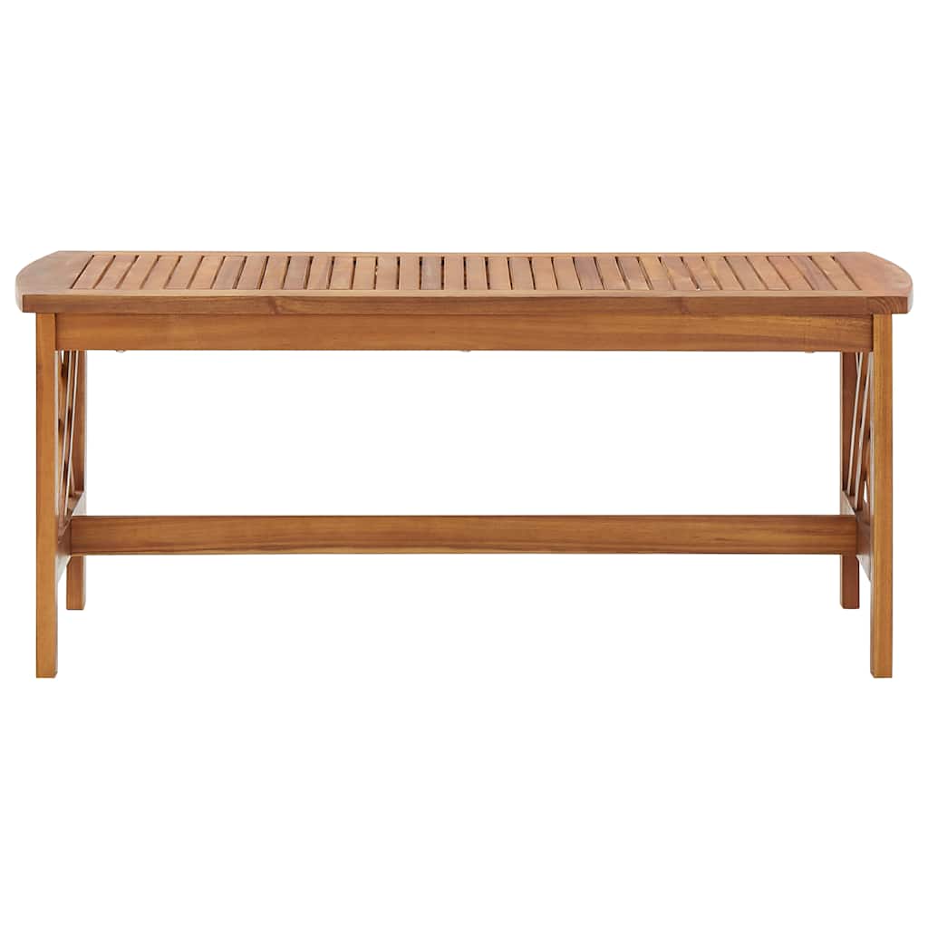 sofabord 102x50x43 cm massivt akacietræ