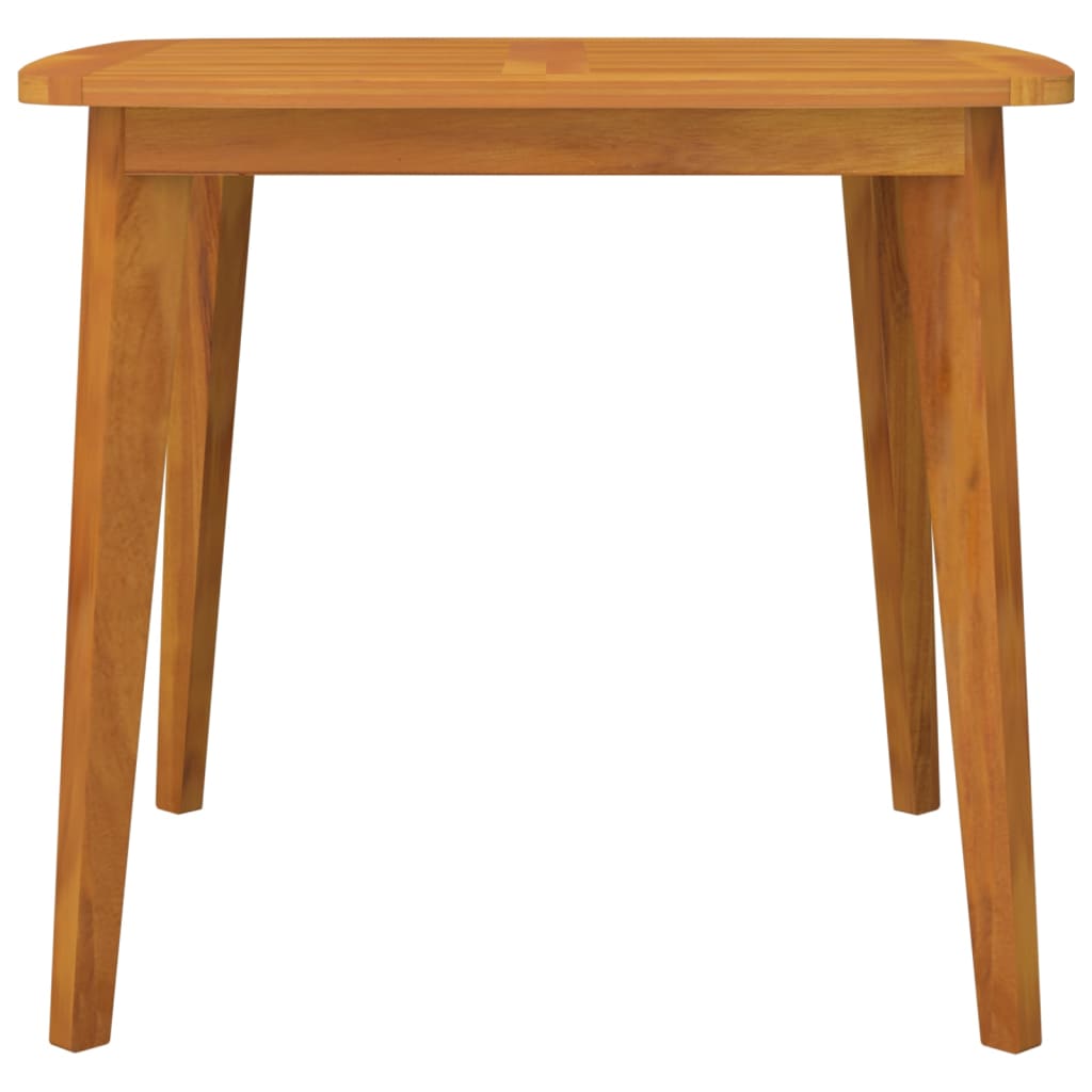 havebord 85x85x75 cm massivt akacietræ