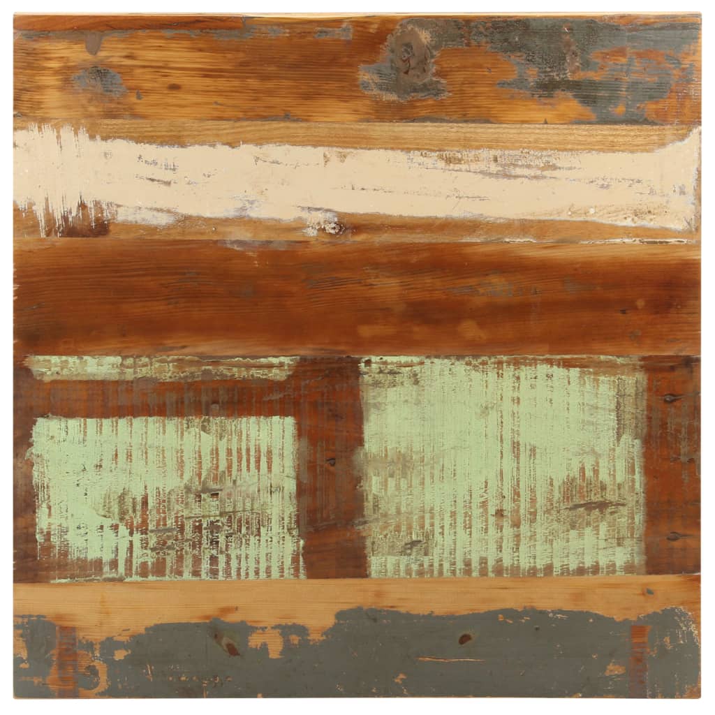 bistrobord 50x50x75 cm firkantet massivt genbrugstræ
