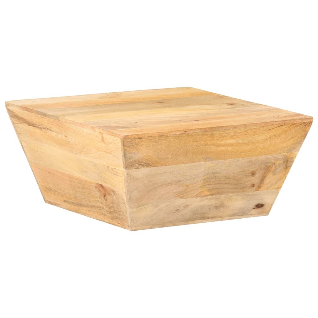 sofabord 66x66x30 cm V-facon massivt mangotræ