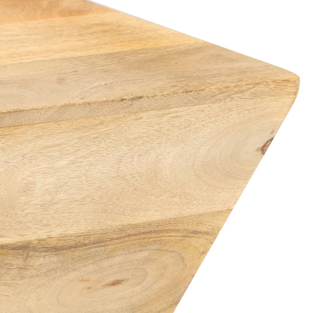 sofabord 66x66x30 cm V-facon massivt mangotræ