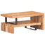 sofabordssæt 2 dele massivt akacietræ