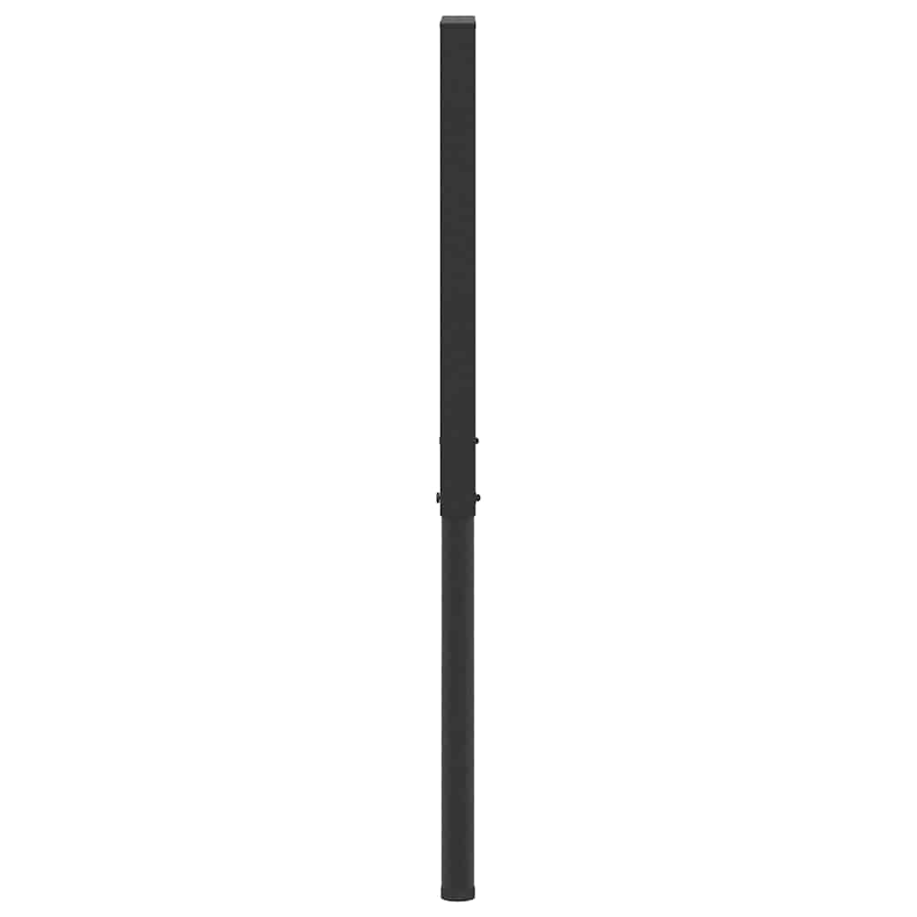 stel til arbejdsbænk 2 stk. 55x(69-95,5) cm metal sort