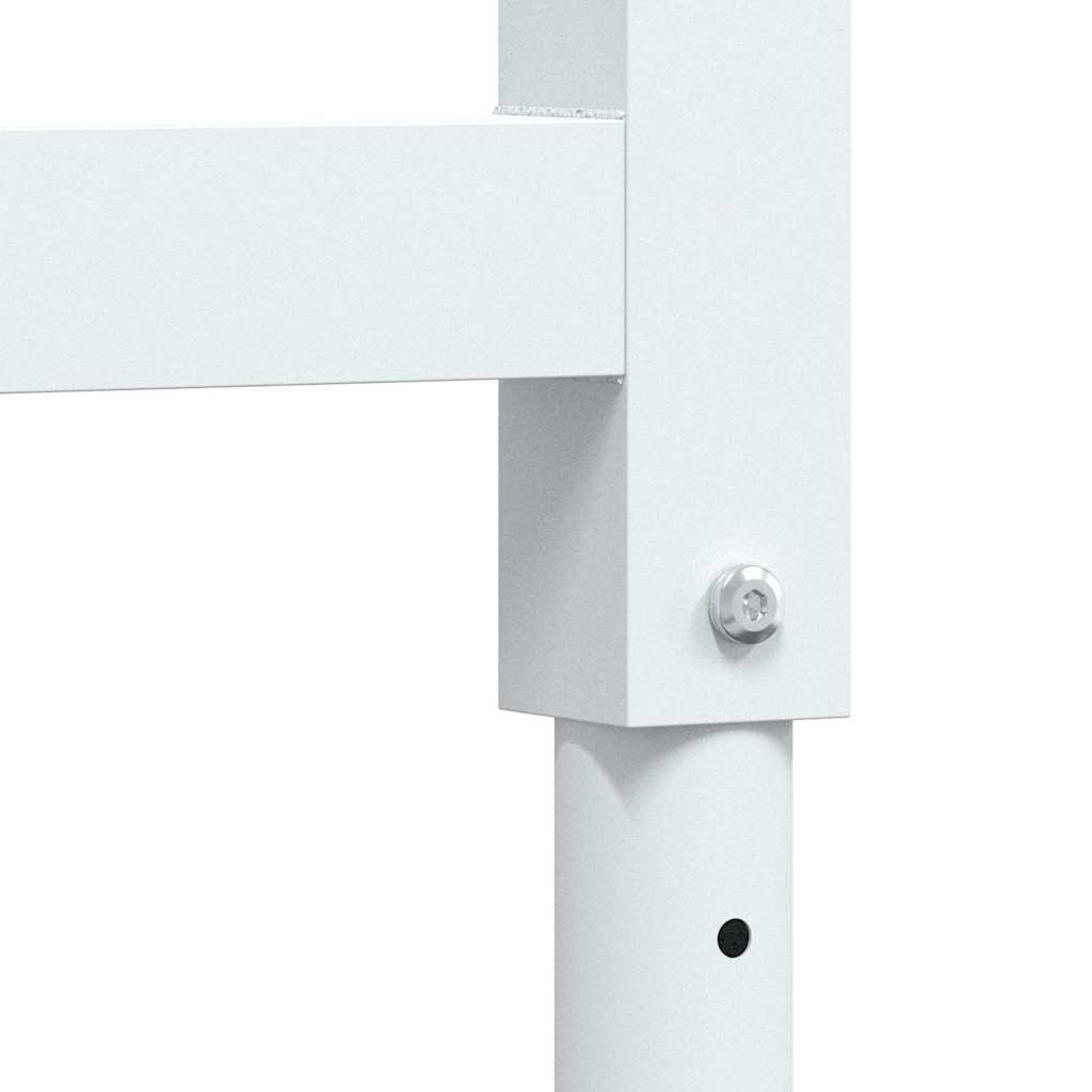 stel til arbejdsbænk 2 stk. 55x(69-95,5) cm metal grå