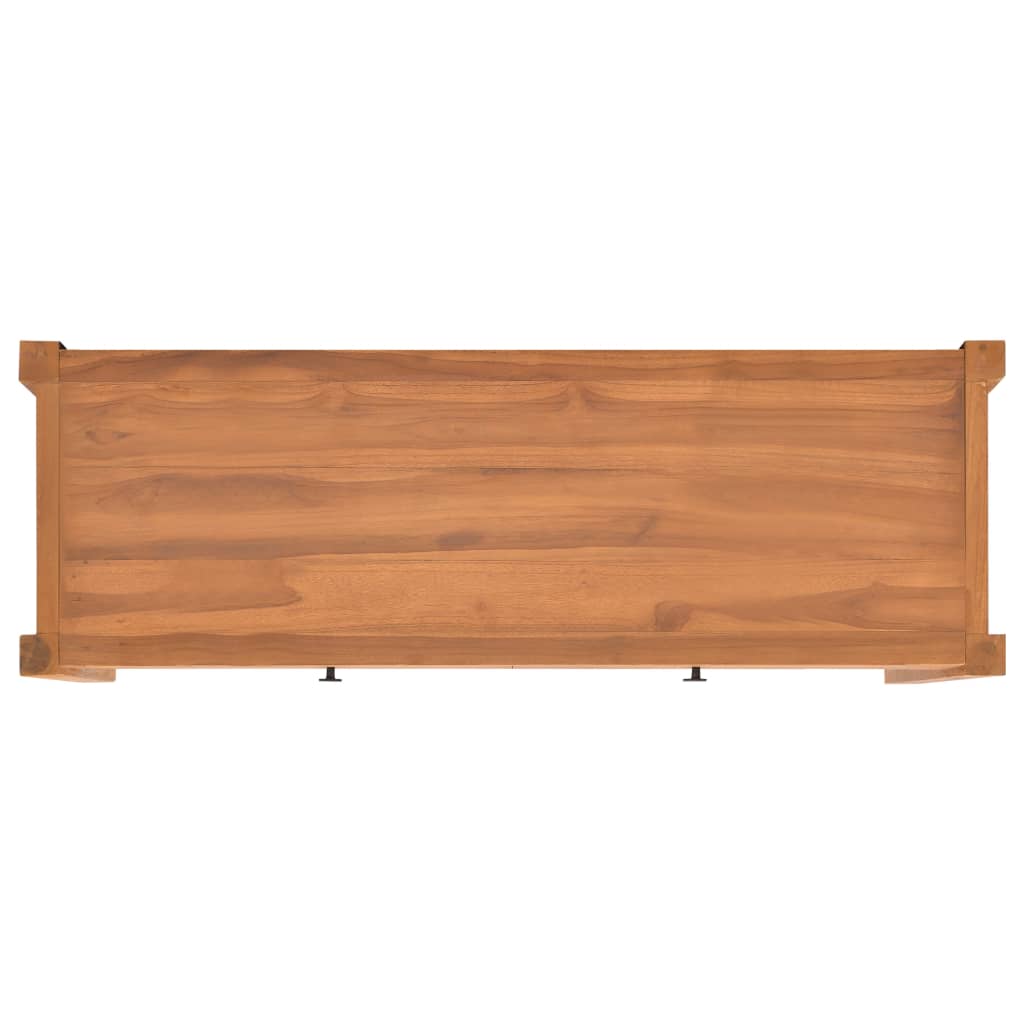 tv-bord 140x40x45 cm teaktræ