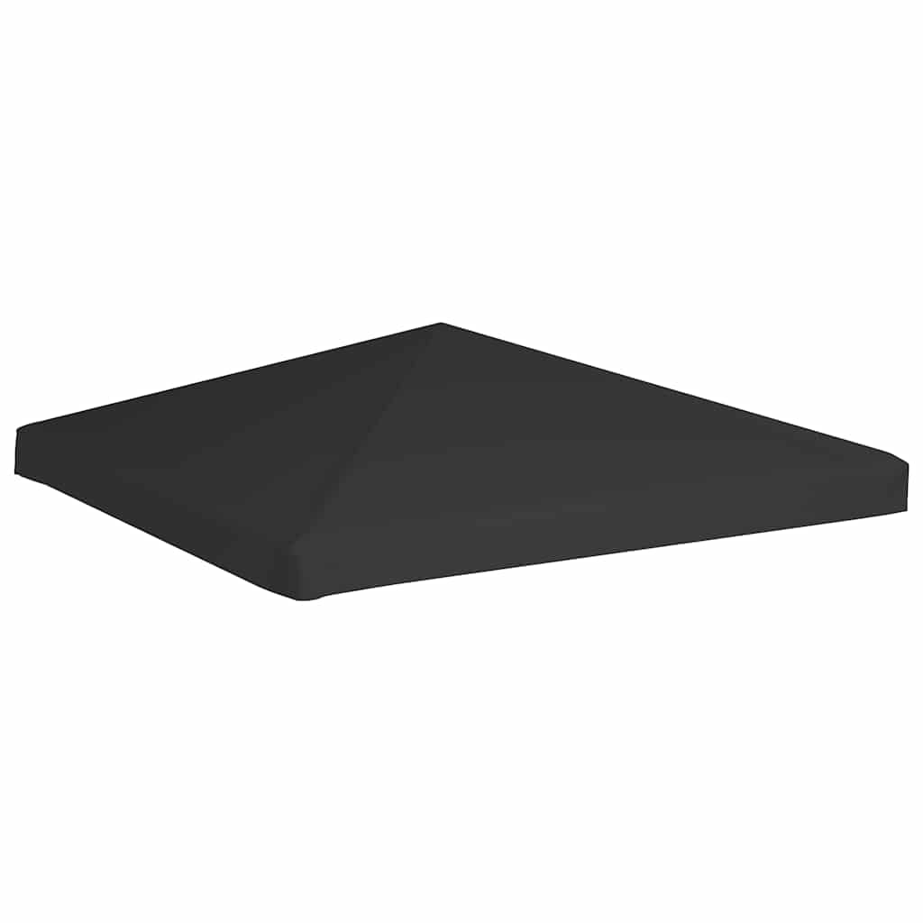 pavillontopdække 3x3 m 270 g/m² sort
