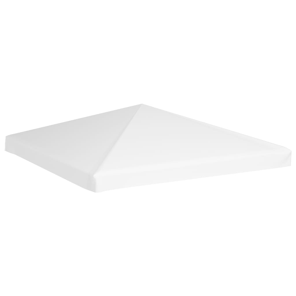 pavillontopdække 270 g/m² 3x3 m hvid