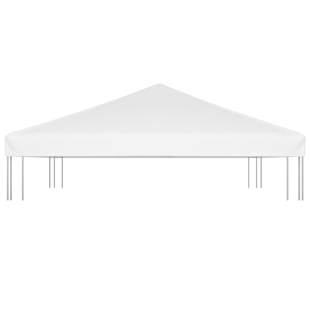 pavillontopdække 270 g/m² 3x3 m hvid