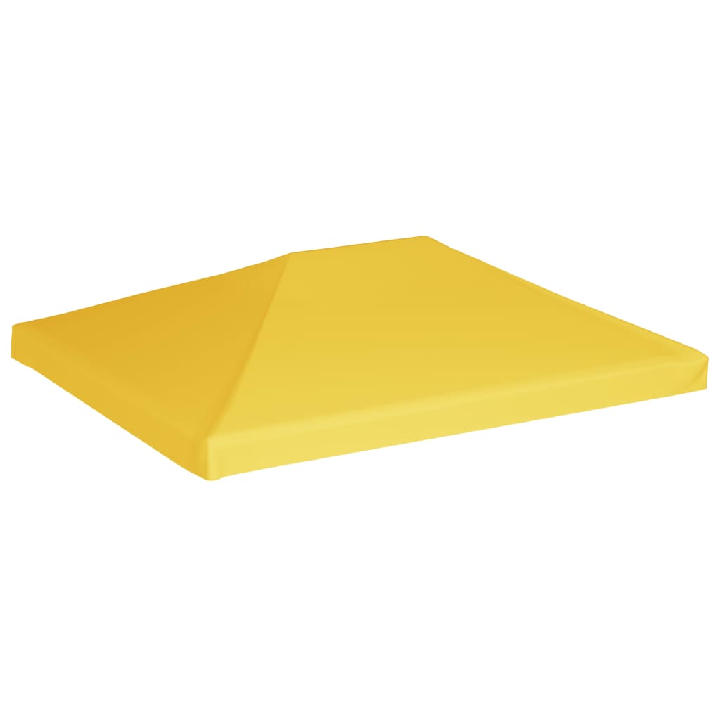 pavillontopdække 270 g/m² 4x3 m gul