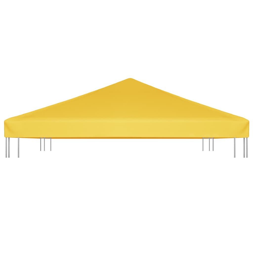 pavillontopdække 270 g/m² 4x3 m gul