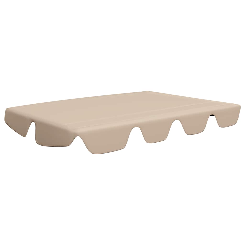 baldakin til havegynge 150/130x105/70 cm beige