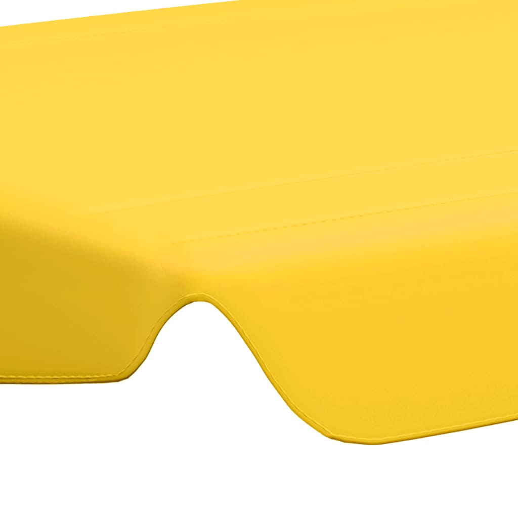 baldakin til havegynge 150/130x105/70 cm gul
