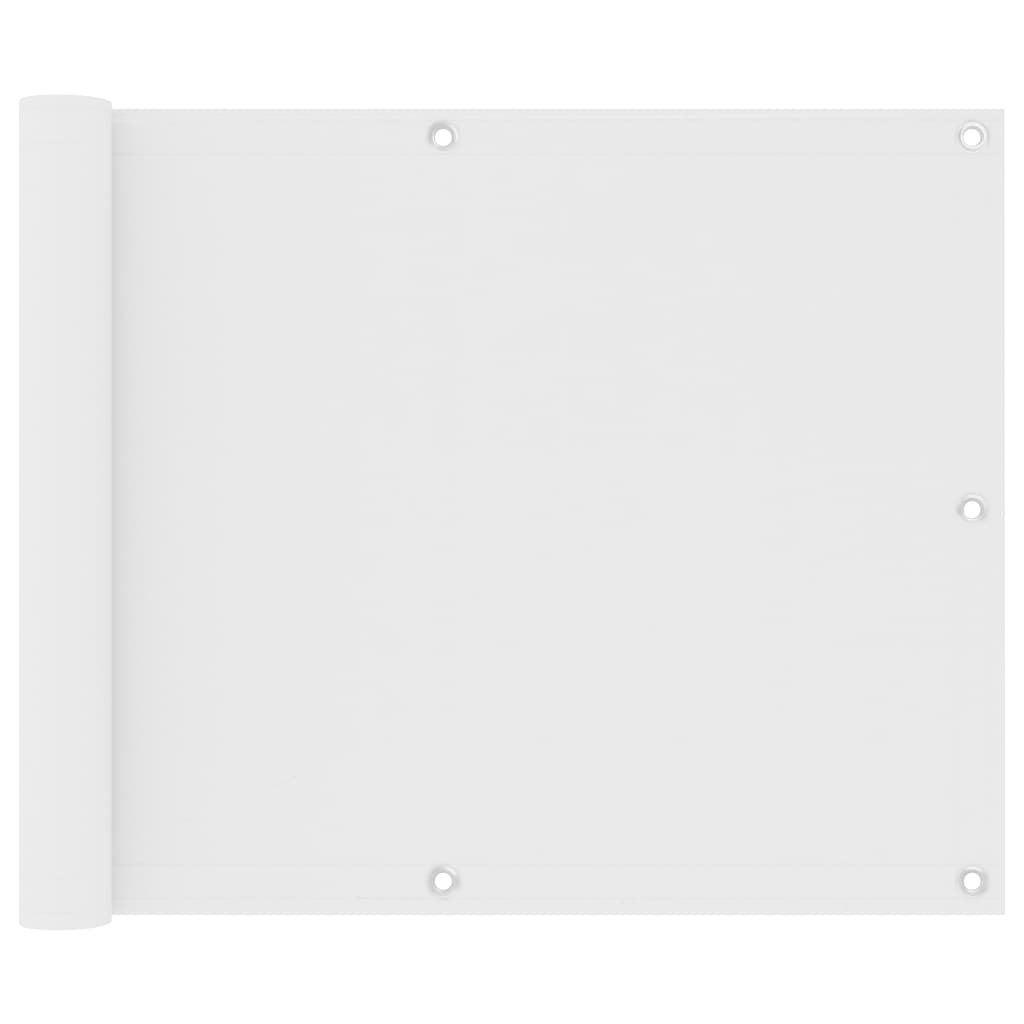 altanafskærmning 75x400 cm oxfordstof hvid