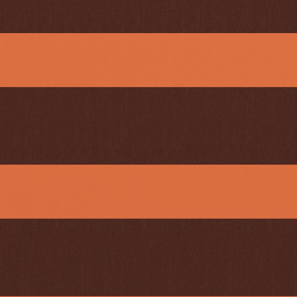 altanafskærmning 90x400 cm oxfordstof orange og brun