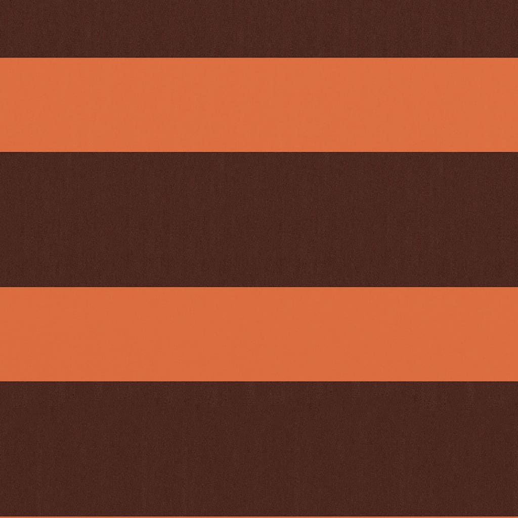 altanafskærmning 120x300 cm oxfordstof orange og brun