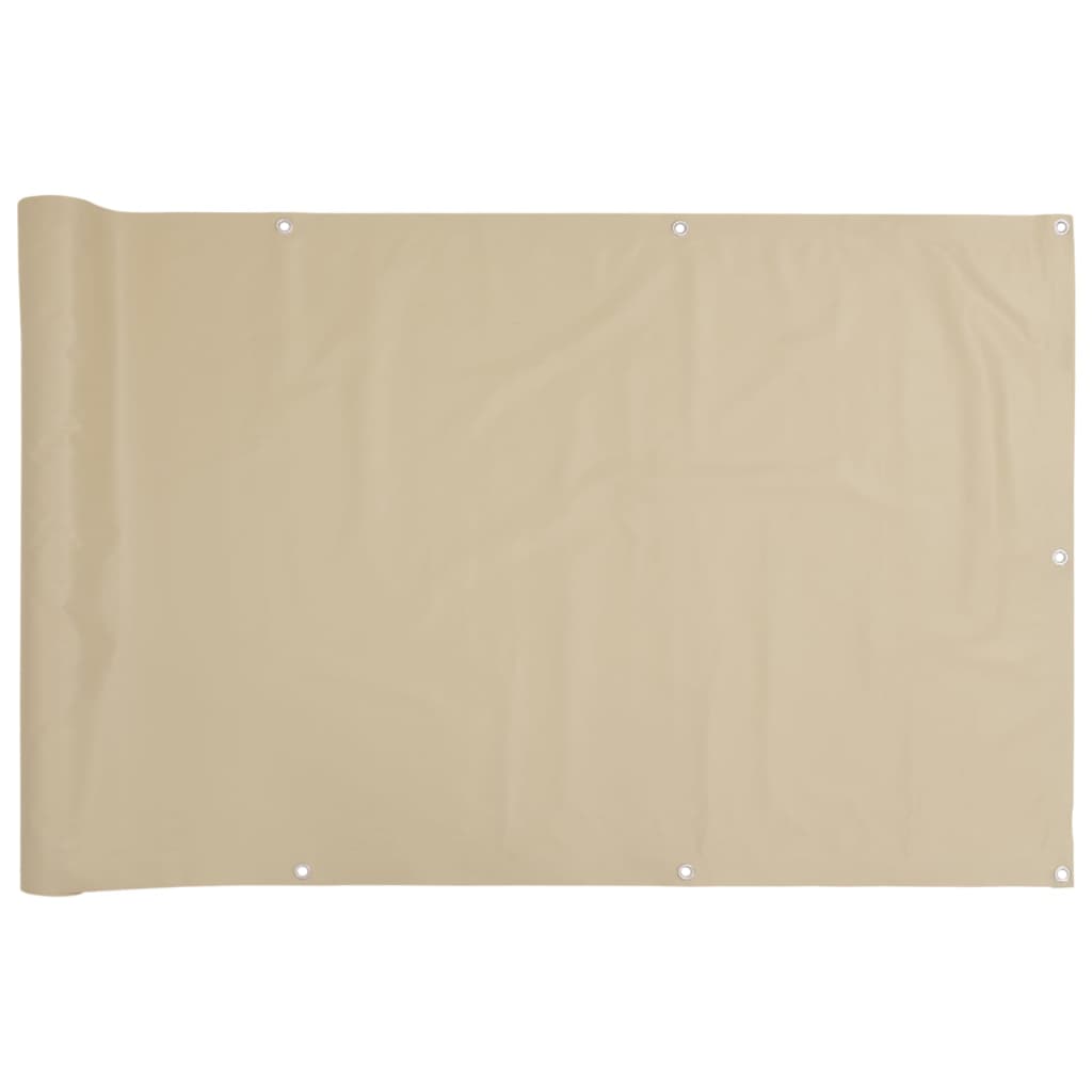 altanafskærmning 90x500 cm oxfordstof beige