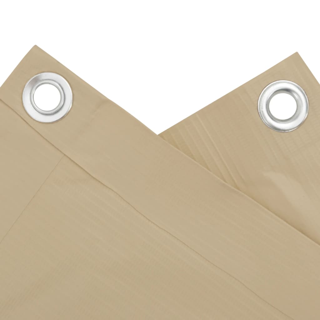 altanafskærmning 90x500 cm oxfordstof beige