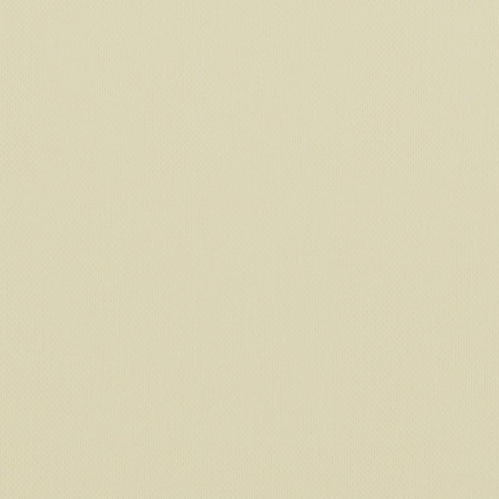 altanafskærmning 90x500 cm oxfordstof cremefarvet
