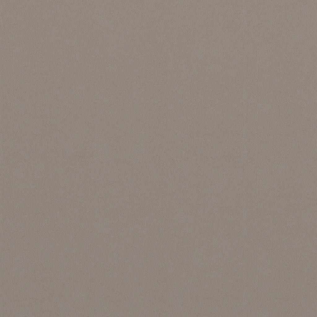 altanafskærmning 75x600 cm oxfordstof gråbrun