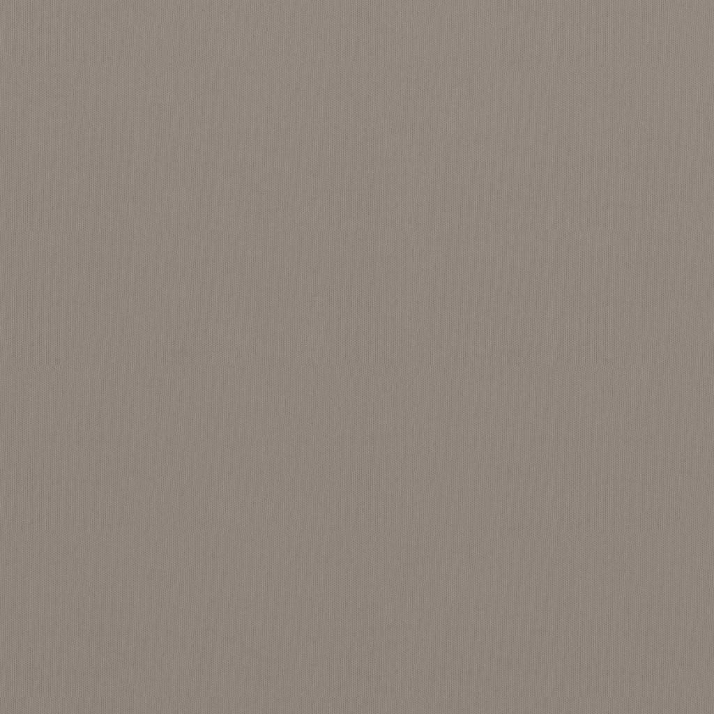 altanafskærmning 120x300 cm oxfordstof gråbrun
