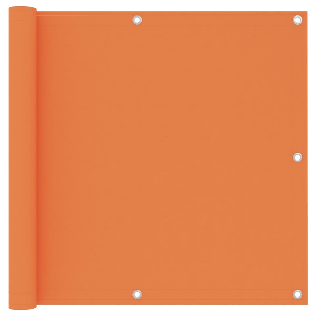 altanafskærmning 90x500 cm oxfordstof orange