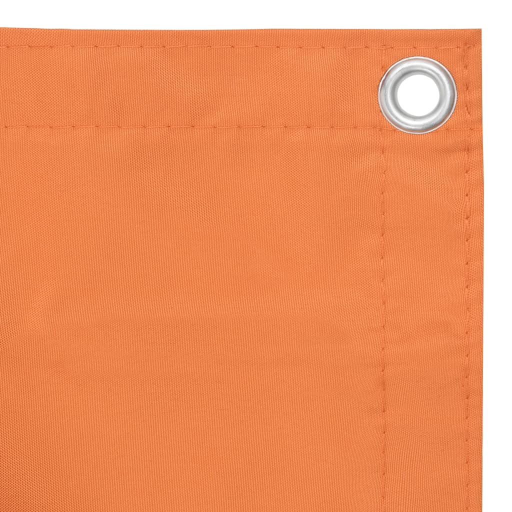 altanafskærmning 90x500 cm oxfordstof orange
