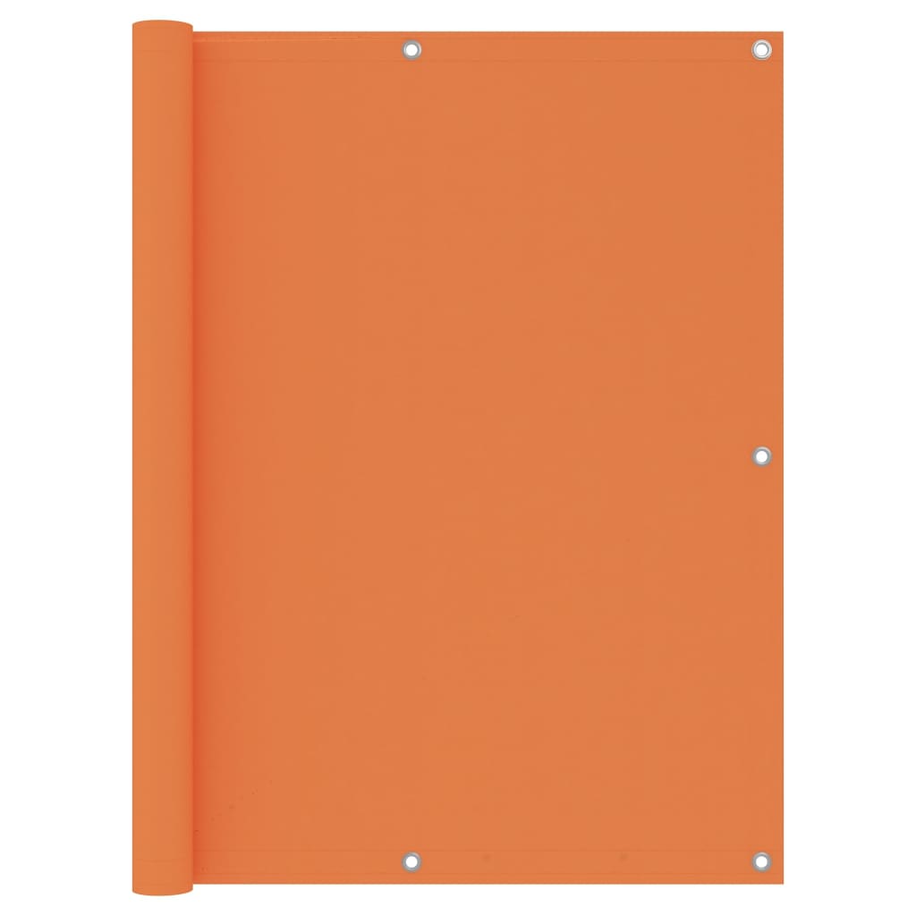 altanafskærmning 120x400 cm oxfordstof orange