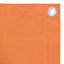 altanafskærmning 120x500 cm oxfordstof orange
