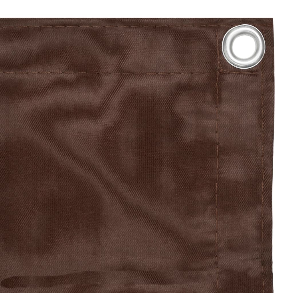 altanafskærmning 75x300 cm oxfordstof brun