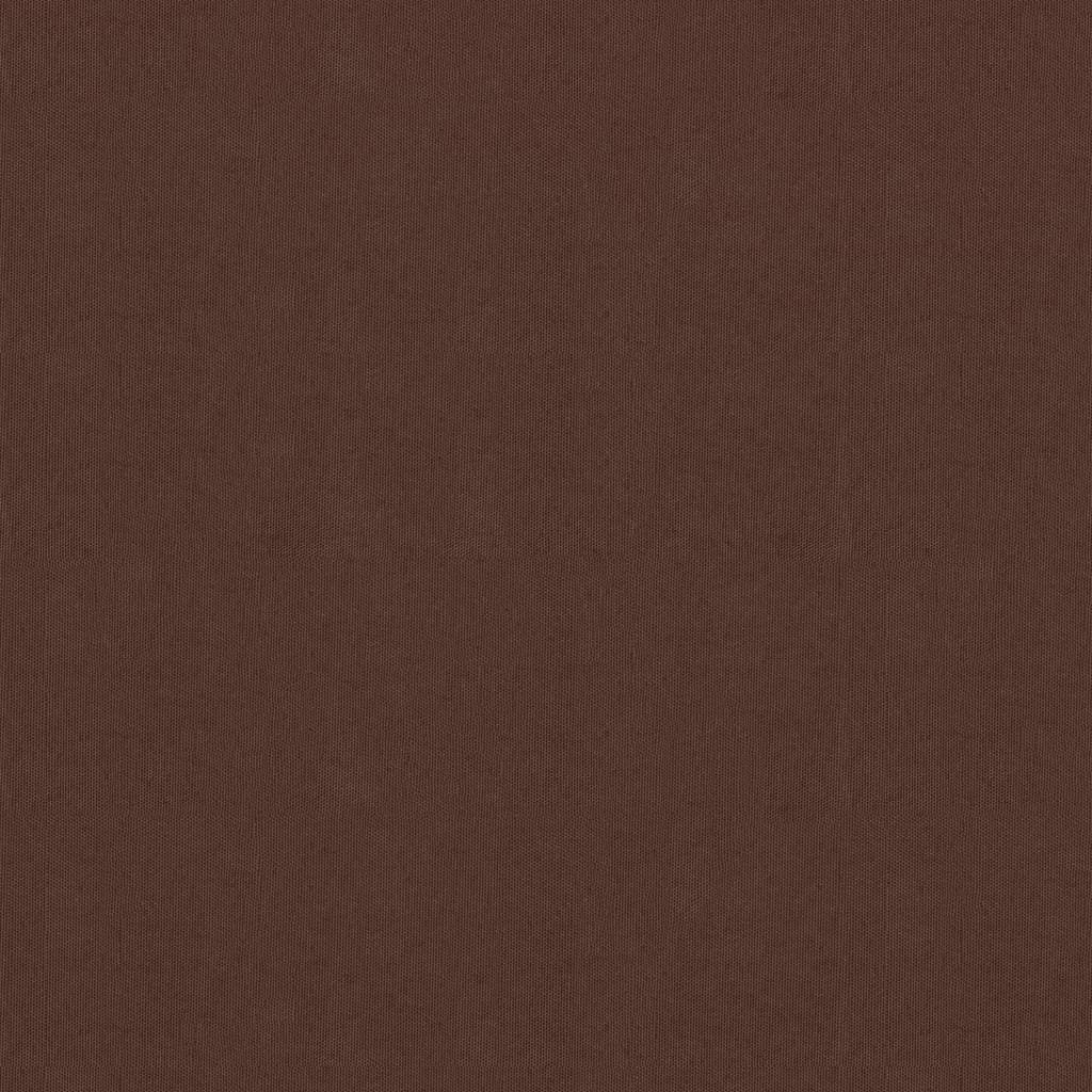 altanafskærmning 75x500 cm oxfordstof brun