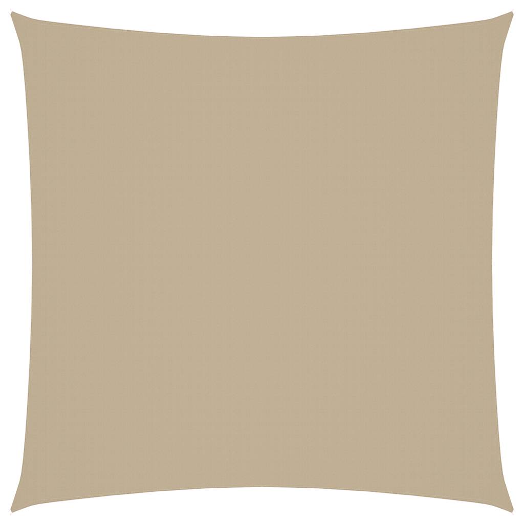 solsejl 3x3 m firkantet oxfordstof beige