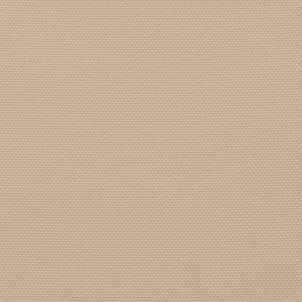solsejl 2x3,5 m rektangulær oxfordstof beige
