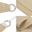 solsejl 2x5 m rektangulær oxfordstof beige