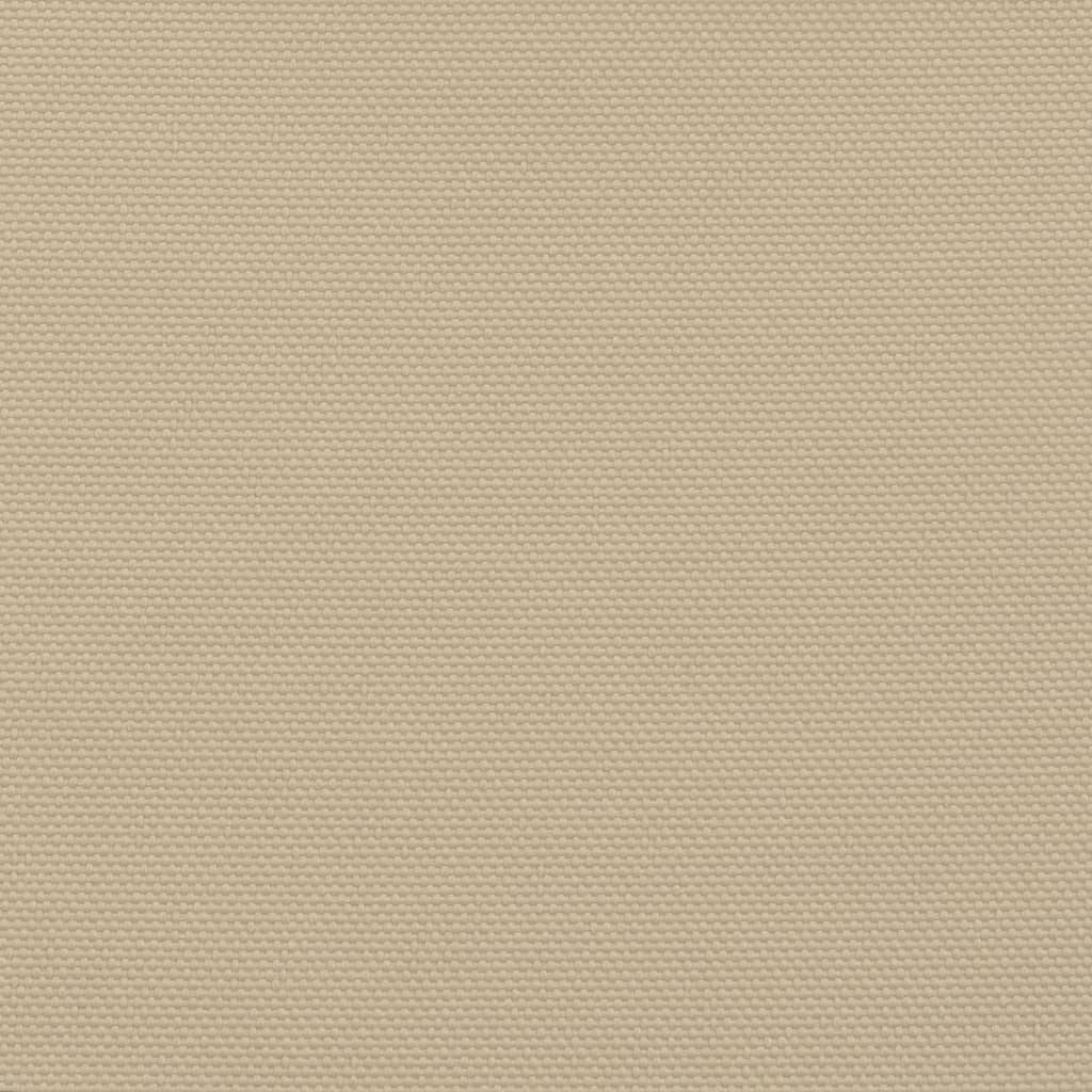 solsejl 3x4 m rektangulær oxfordstof beige