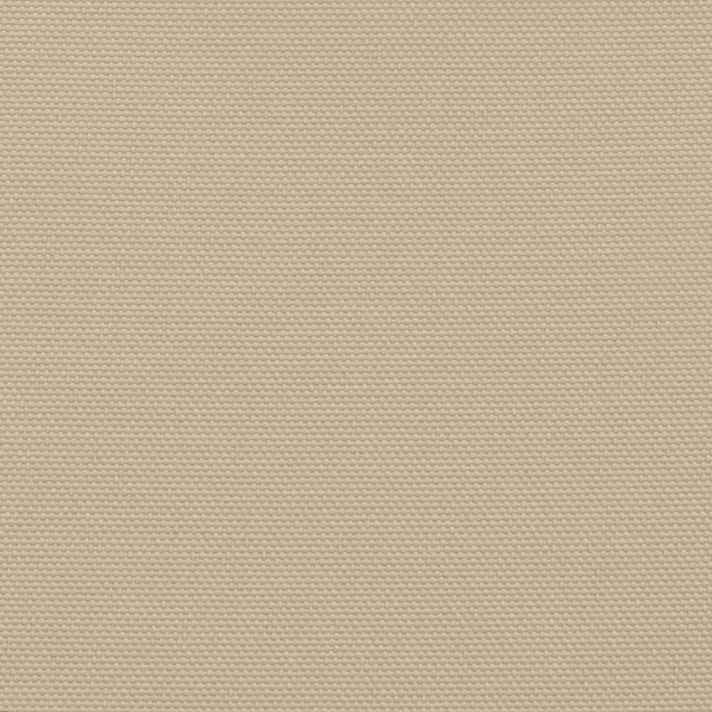 solsejl 4x5x6,4 m trekantet oxfordstof beige