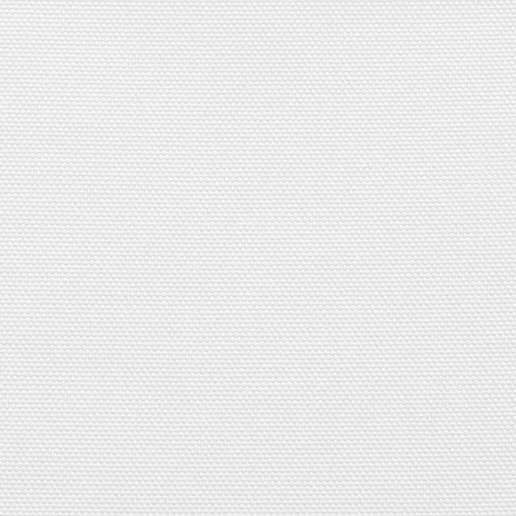 solsejl 3x4,5 m rektangulær oxfordstof hvid