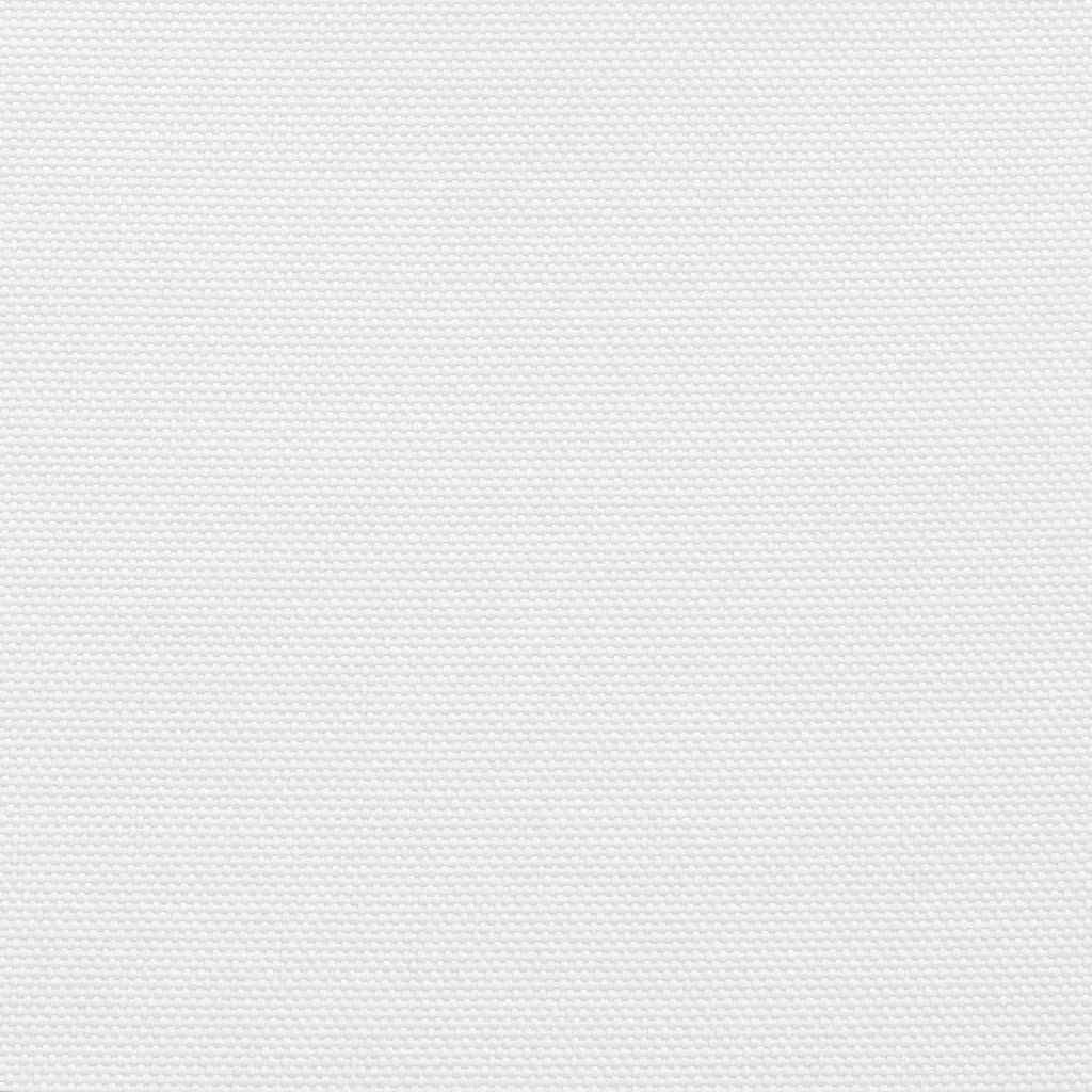 solsejl 3x6 m rektangulær oxfordstof hvid