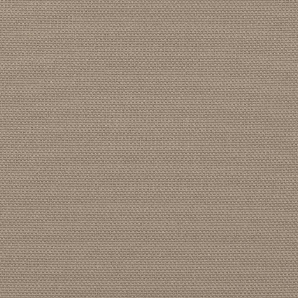 solsejl 6x6x6 m trekantet oxfordstof gråbrun