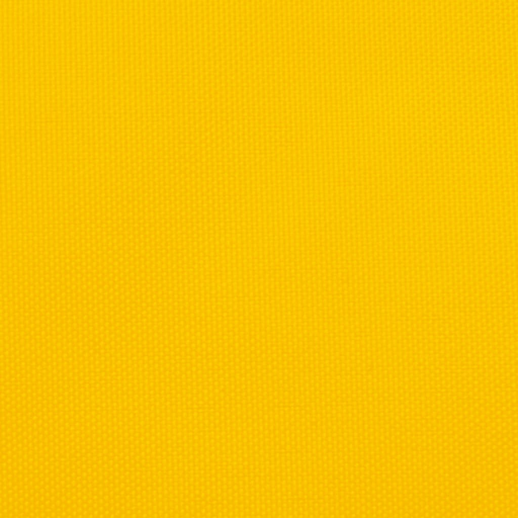 solsejl 2x5 m rektangulær oxfordstof gul