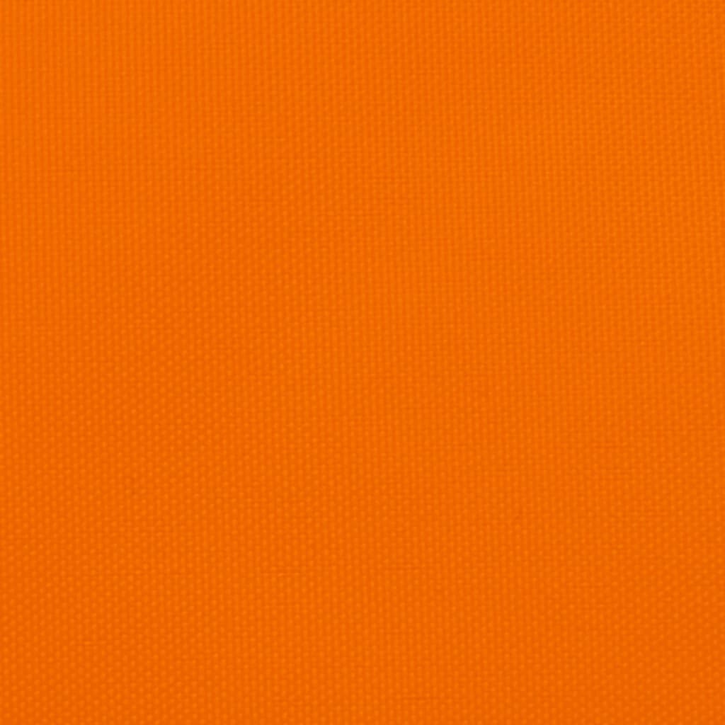 solsejl 2,5x3,5 m rektangulær oxfordstof orange