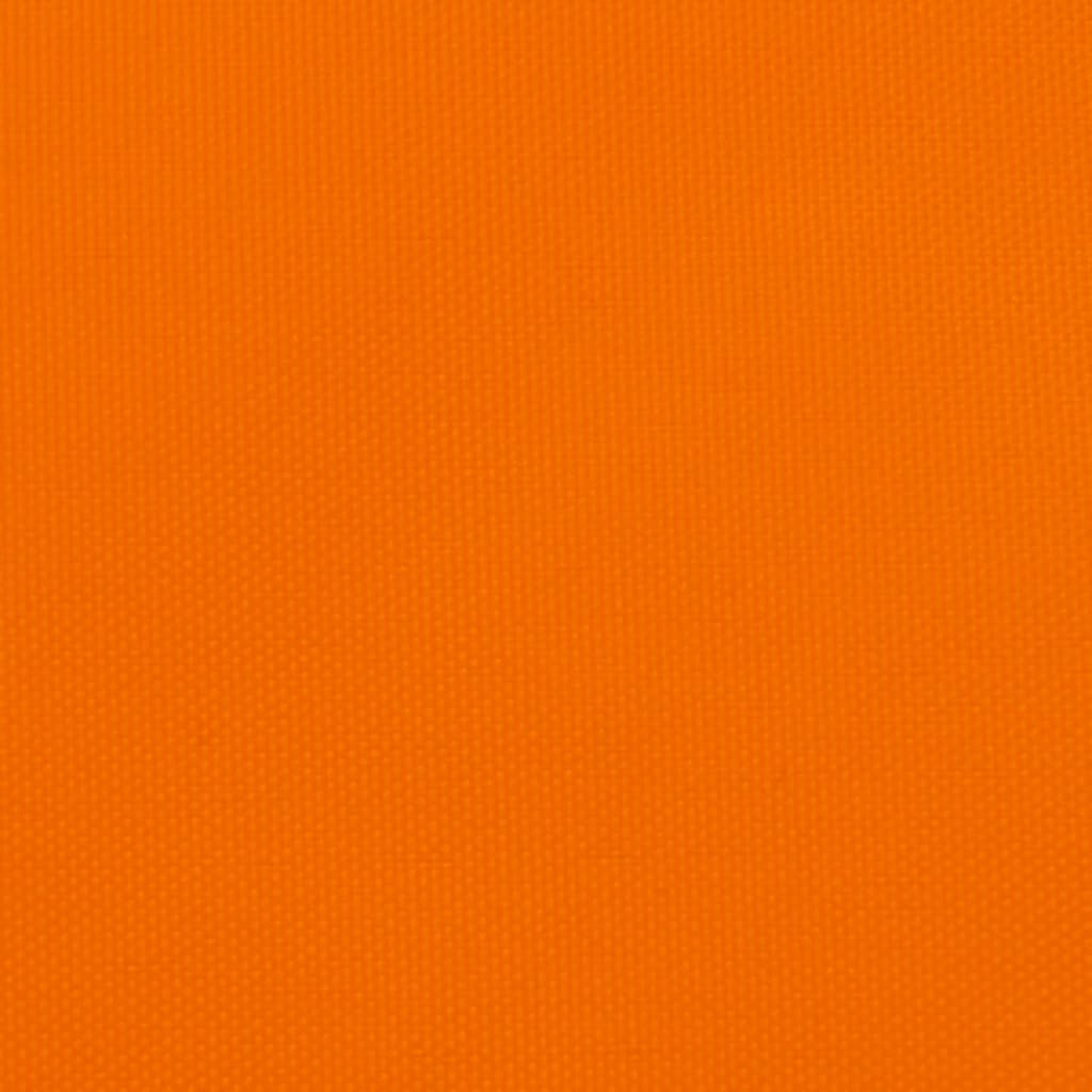 solsejl 3x5 m rektangulær oxfordstof orange