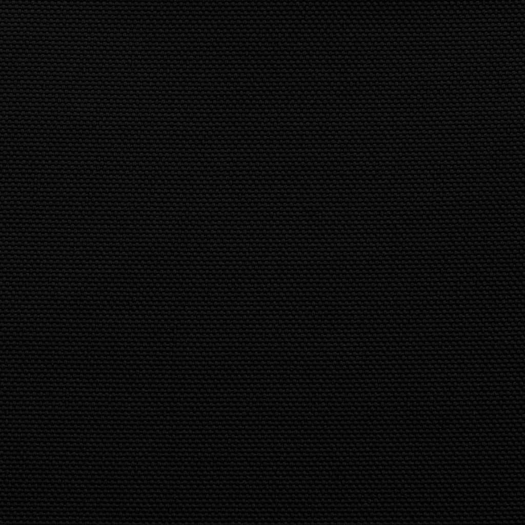 solsejl 2,5x3 m rektangulær oxfordstof sort