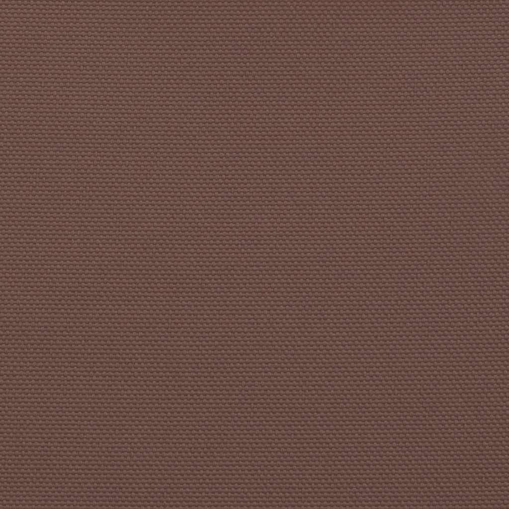 solsejl 4x6 m rektangulær oxfordstof brun